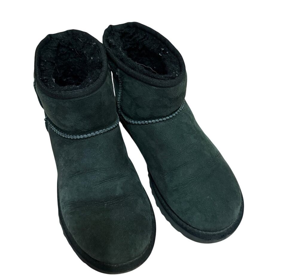 Ugg Black Ankle Boots - Size 8